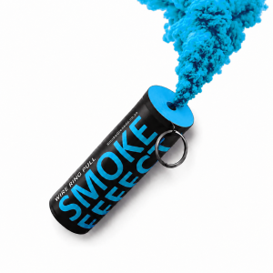 Blue Ring Pull Smoke Grenade