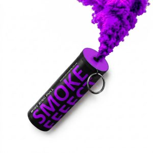 Purple Ring Pull Smoke Grenade