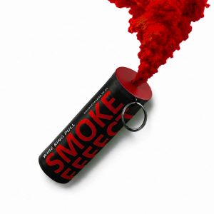 Red Ring Pull Smoke Grenade