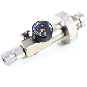 Din fit 300 bar compressed air fill station